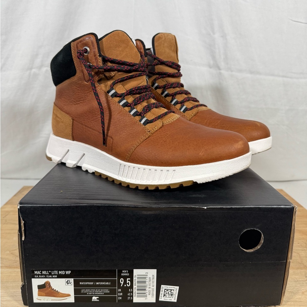 Sorel Mac Hill Lite Mid WP Elk Black